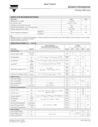 DG2037DQ-T1-E3 Datasheet Pagina 3