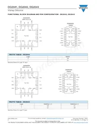 DG2043DN-T1-E4 Datasheet Pagina 2