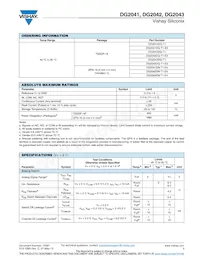 DG2043DN-T1-E4 Datasheet Page 3