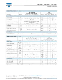 DG2043DN-T1-E4 Datasheet Page 5