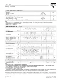 DG2301DL-T1-E3 Datasheet Pagina 2
