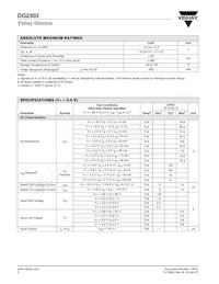 DG2303DL-T1-E3 Datasheet Page 2