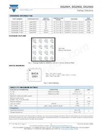 DG2501DB-T2-GE1 Datasheet Page 2