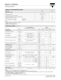 DG2518DQ-T1-E3 Datasheet Page 2