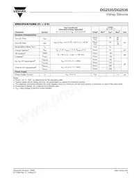 DG2535DQ-T1-E3 Datasheet Page 3