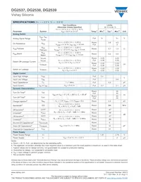DG2539DQ-T1-GE3 Datasheet Page 4