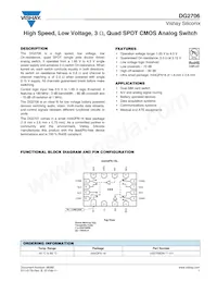 DG2706DN-T1-E4 Datasheet Cover
