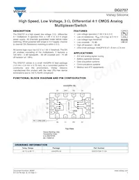 DG2707DN-T1-E4 Datasheet Cover