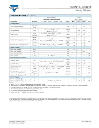 DG2716DL-T1-E3 Datasheet Pagina 3