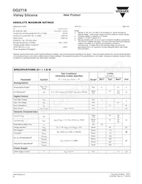 DG2718DN-T1-E4 Datasheet Page 2