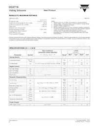 DG2718DN-T1-E4 Datasheet Pagina 2