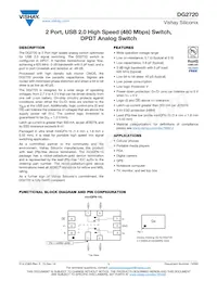 DG2720DN-T1-E4 Datenblatt Cover