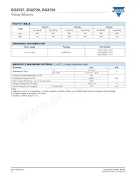 DG2729DN-T1-E4 Datasheet Page 2