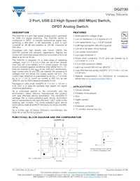 DG2730DN-T1-GE4 Datasheet Cover