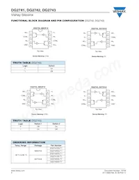 DG2743DS-T1-E3 Datasheet Page 2