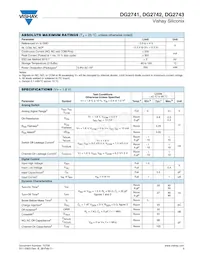 DG2743DS-T1-E3 Datasheet Page 3