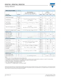 DG2743DS-T1-E3 Datasheet Pagina 4
