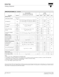 DG2799DN-T1-E4 Datasheet Page 4