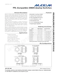 DG300AC/D Datasheet Cover