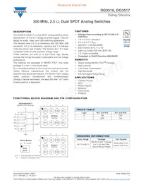 DG3517DB-T5-E1 Datenblatt Cover