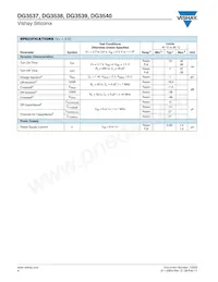 DG3539DB-T5-E1 Datasheet Page 4