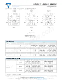 DG4052EEN-T1-GE4 Datasheet Page 2