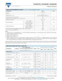 DG4052EEN-T1-GE4 Datasheet Page 3