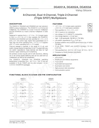 DG4053AEN-T1-E4 Datasheet Cover