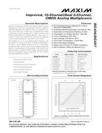 DG406DN Datasheet Copertura