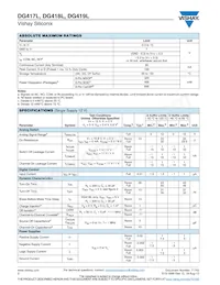 DG418LDQ-T1-E3 Datasheet Page 2