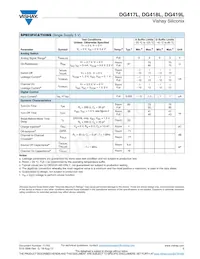 DG418LDQ-T1-E3 Datasheet Page 5