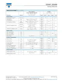 DG468DV-T1-E3 Datasheet Page 3