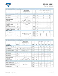 DG469EY-T1-E3 Datasheet Page 3