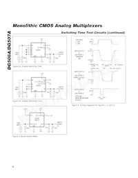 DG506ADN Datasheet Pagina 6