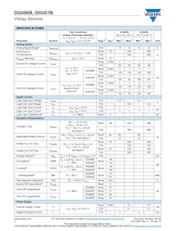 DG506BEN-T1-GE3 Datasheet Page 4