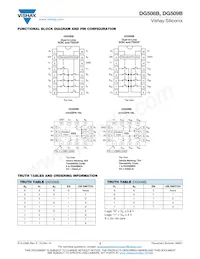DG508BEQ-T1-E3 Datasheet Pagina 2