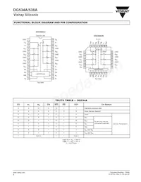 DG538ADN-T1 Datasheet Page 2