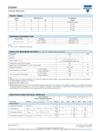 DG604EQ-T1-E3 Datasheet Page 2