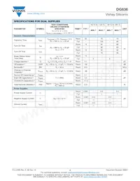 DG636EN-T1-E4 Datasheet Page 4
