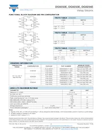 DG9233EDY-T1-GE3 Datasheet Page 2