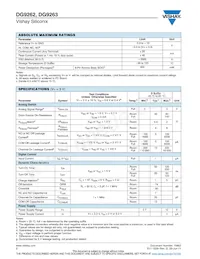 DG9263DY-T1 Datasheet Page 2