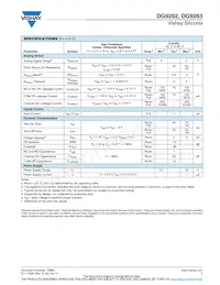 DG9263DY-T1 Datasheet Page 3