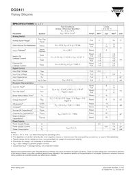 DG9411DL-T1-E3 Datasheet Page 4