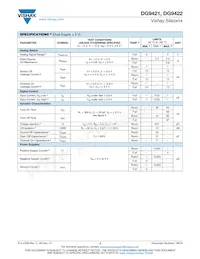DG9422DV-T1-E3 Datasheet Page 3
