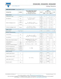 DG9425EDQ-T1-GE3 Datasheet Page 4
