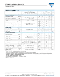 DG9434DS-T1-E3 Datasheet Page 4