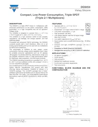 DG9454EN-T1-E4 Datasheet Cover