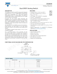 DG9636DN-T1-E4 Datasheet Cover