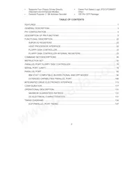 FDC37C665GT-MS Datasheet Pagina 2