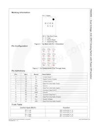 FSA2859UCX Datasheet Page 2